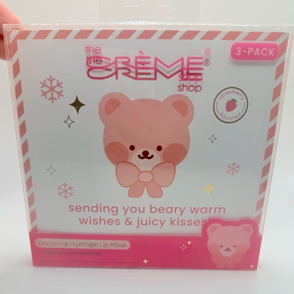 The Creme Shop Other - The Crème Shop Repairing Hydrogel Lip Mask 3-Pack